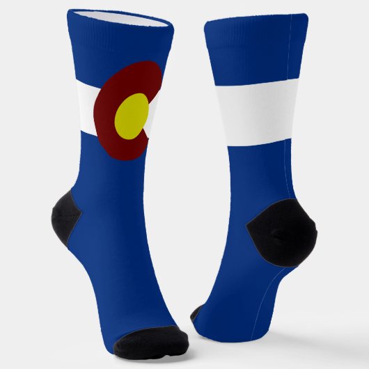Chaussette Drapeau de l'État du Colorado (Angulaire)