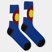 Chaussette Drapeau de l'État du Colorado (Droite)