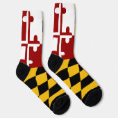Chaussette Drapeau de l'État du Maryland (Droite)