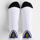 Chaussette Drapeau de l'État du Massachusetts (Haut)