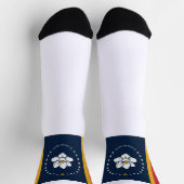 Chaussette Drapeau de l'État du Mississippi (Haut)