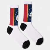 Chaussette Drapeau de l'État du Mississippi (Droite)