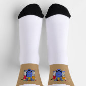 Chaussette Drapeau de l'État du New Jersey (Haut)