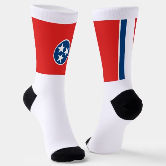 Chaussette Drapeau de l'État du Tennessee (Angulaire)