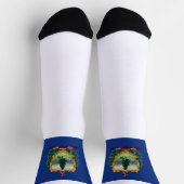 Chaussette Drapeau de l'État du Vermont (Haut)