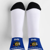 Chaussette Drapeau de l'État du Wisconsin (Haut)
