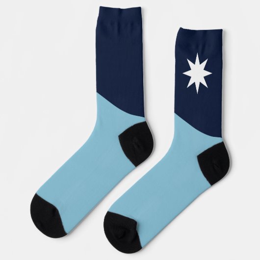 Chaussette Drapeau de l'État rebelle du Minnesota (Gauche)