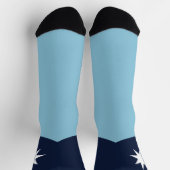 Chaussette Drapeau de l'État rebelle du Minnesota (Haut)
