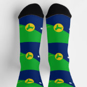 Chaussette Drapeau de l'île Christmas (Haut)