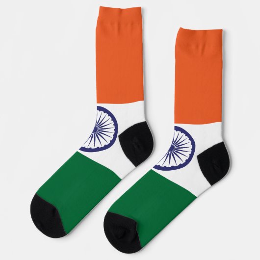 Chaussette Drapeau de l'Inde (Gauche)