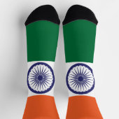Chaussette Drapeau de l'Inde (Haut)
