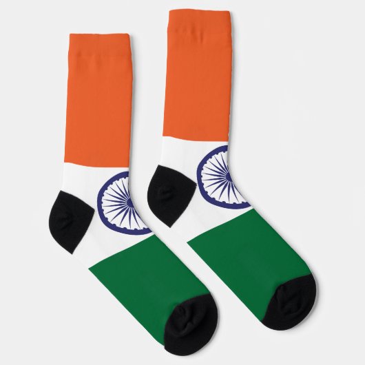 Chaussette Drapeau de l'Inde (Droite)