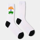 Chaussette Drapeau de l'Inde (Droite)