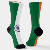 Chaussette Drapeau de l'Inde (Angulaire)