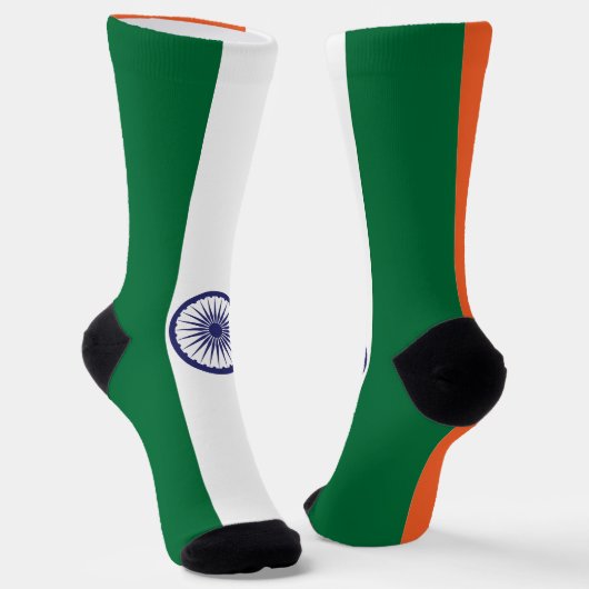 Chaussette Drapeau de l'Inde (Angulaire)