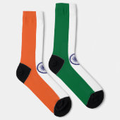 Chaussette Drapeau de l'Inde (Droite)