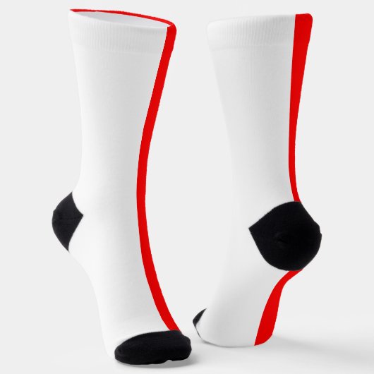 Chaussette Drapeau de l'Indonésie (Angulaire)