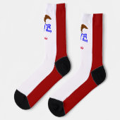 Chaussette Drapeau de l'Iowa (Gauche)