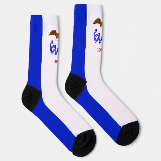 Chaussette Drapeau de l'Iowa (Droite)
