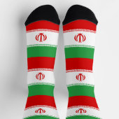 Chaussette Drapeau de l'Iran (Haut)