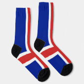 Chaussette Drapeau de l'Islande (Droite)
