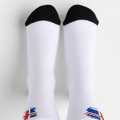 Chaussette Drapeau de l'Islande (Haut)