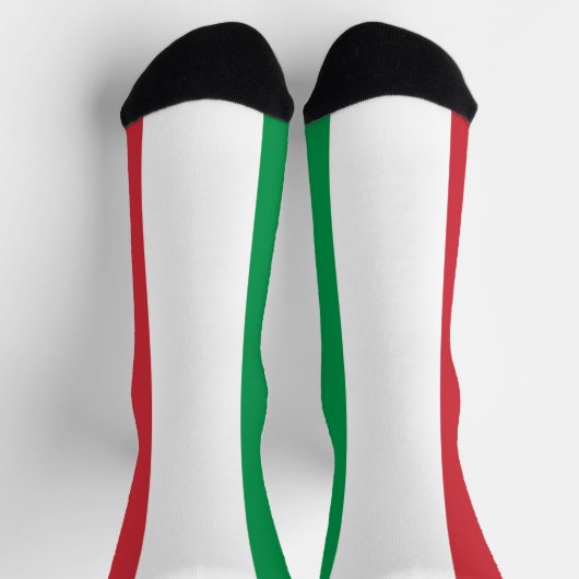 Chaussette Drapeau de l'Italie (Haut)