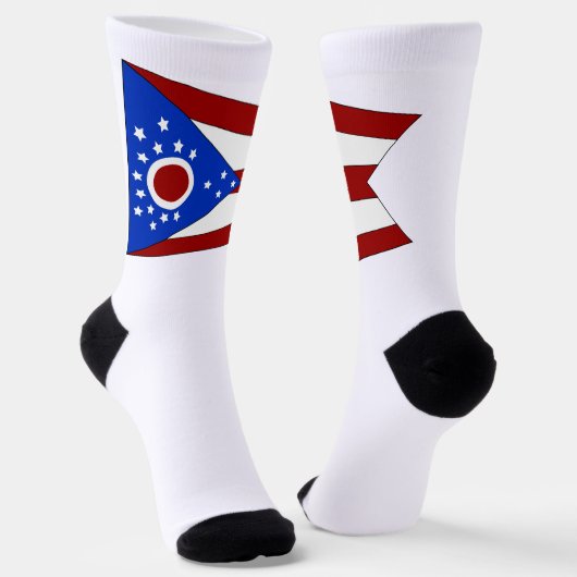 Chaussette Drapeau de l'Ohio (Angulaire)