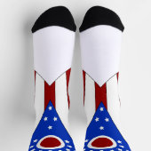 Chaussette Drapeau de l'Ohio (Haut)