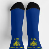 Chaussette Drapeau de l'Oregon (Haut)