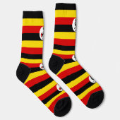 Chaussette Drapeau de l'Ouganda (Droite)