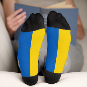 Chaussette Drapeau de l'Ukraine bleu et jaune