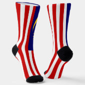 Chaussette Drapeau de Malaisie (Angulaire)