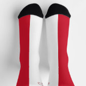 Chaussette Drapeau de Malte (Haut)