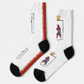Chaussette Drapeau de Mari El (Gauche)