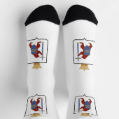 Chaussette Drapeau de Mari El (Haut)