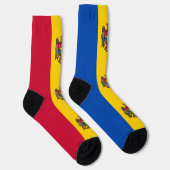 Chaussette Drapeau de Moldova (Droite)