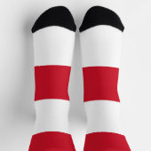 Chaussette Drapeau de Monaco (Haut)