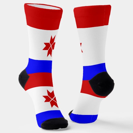 Chaussette Drapeau de Mordovie (Angulaire)