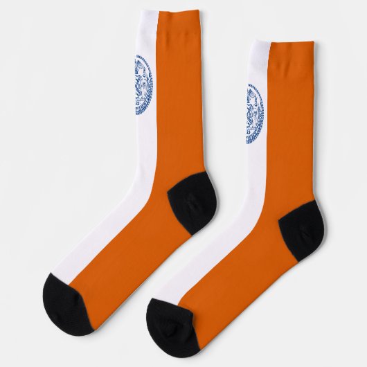 Chaussette Drapeau de New York (Gauche)