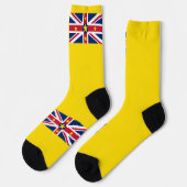 Chaussette Drapeau de Niue (Gauche)