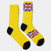 Chaussette Drapeau de Niue (Droite)