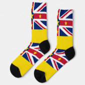 Chaussette Drapeau de Niue (Gauche)