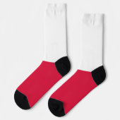 Chaussette Drapeau de Pologne (Gauche)