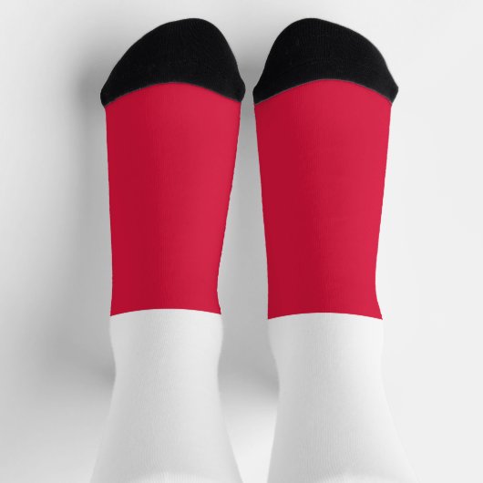 Chaussette Drapeau de Pologne (Haut)