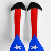 Chaussette Drapeau de Porto Rico (Haut)