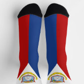 Chaussette Drapeau de Saint-Martin (Haut)