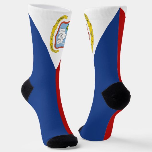 Chaussette Drapeau de Saint-Martin (Angulaire)