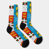 Chaussette Drapeau de Saint-Pierre-et-Miquelon (Droite)