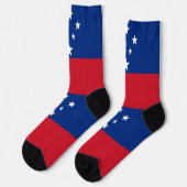 Chaussette Drapeau de Samoa (Gauche)